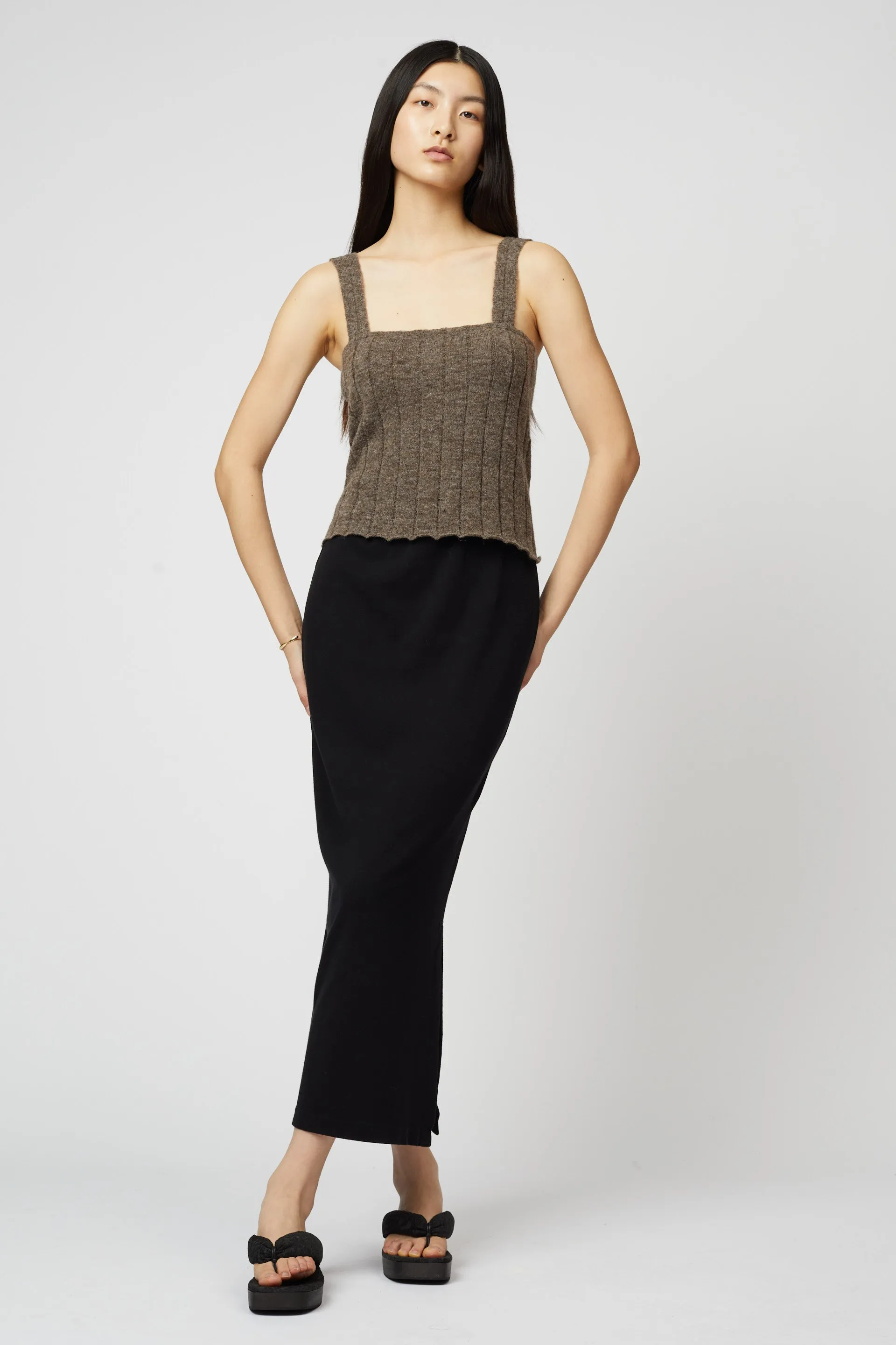 Jersey Midi Skirt