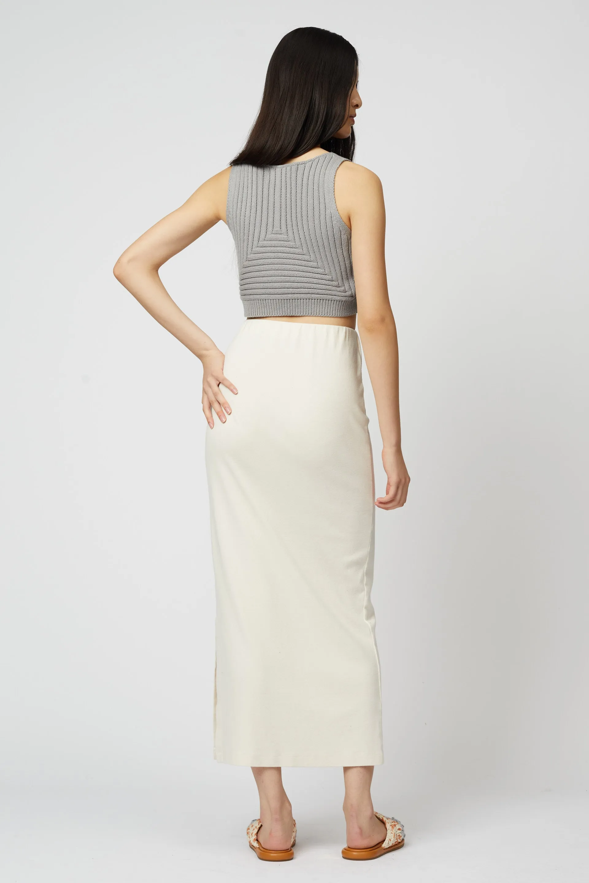 Jersey Midi Skirt