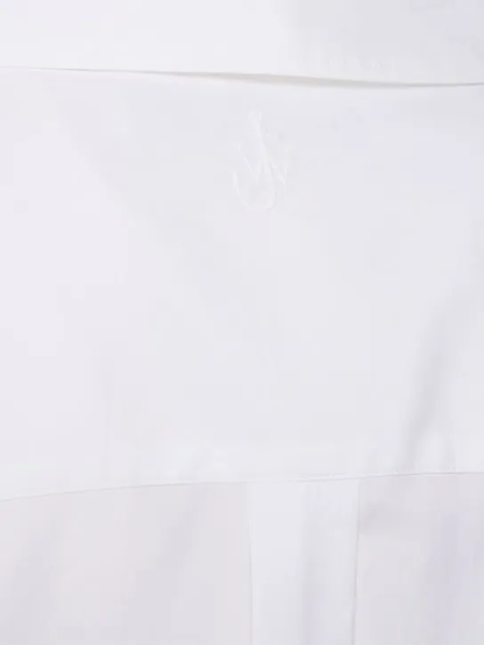 JW Anderson   Cotton poplin shirt w/oversized collar 