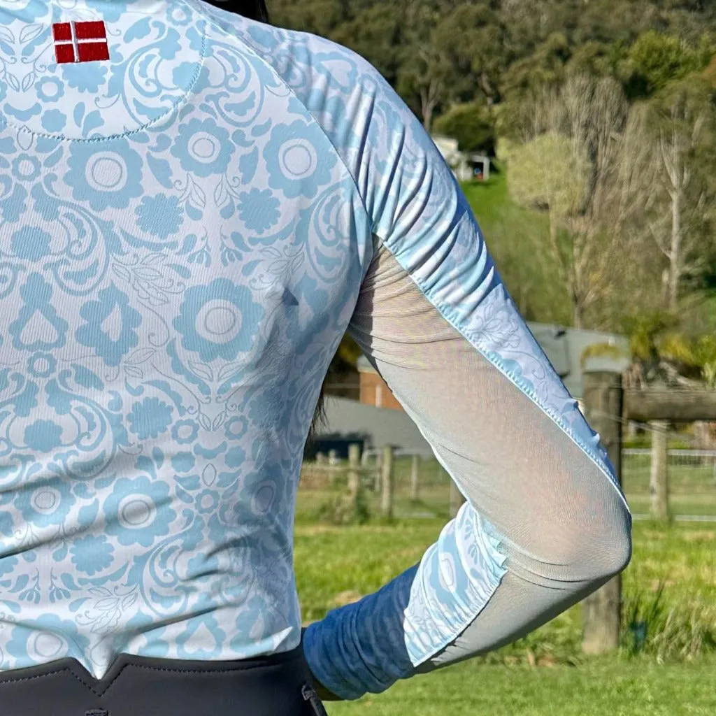 Kastel Denmark All Over Floral Long Sleeve Top