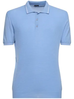 Kiton   Cotton jersey polo 