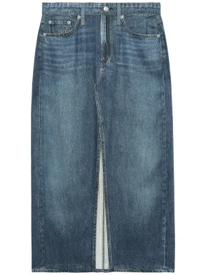 Liquid Miramar Clara Midi Skirt