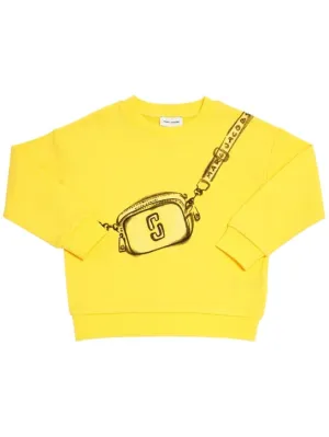 Marc Jacobs   Cotton terry crewneck sweatshirt 