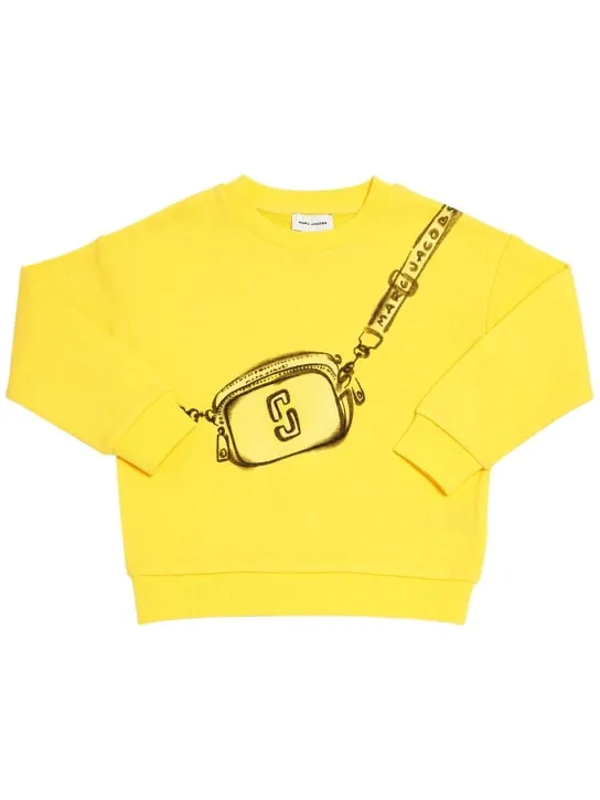 Marc Jacobs   Cotton terry crewneck sweatshirt 