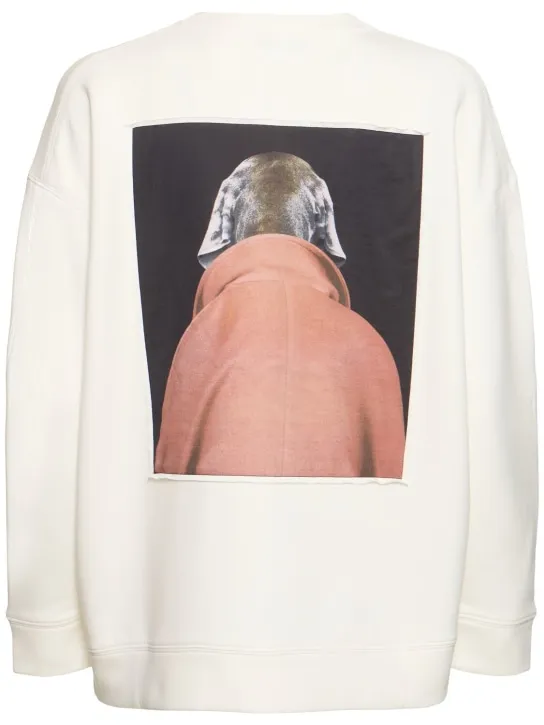 Max Mara   Bacco printed cotton jersey sweatshirt 