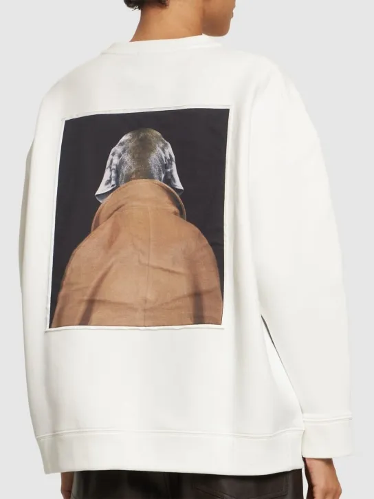 Max Mara   Bacco printed cotton jersey sweatshirt 