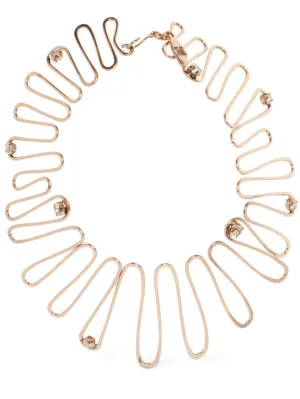 Max Mara   Nembi collar necklace 