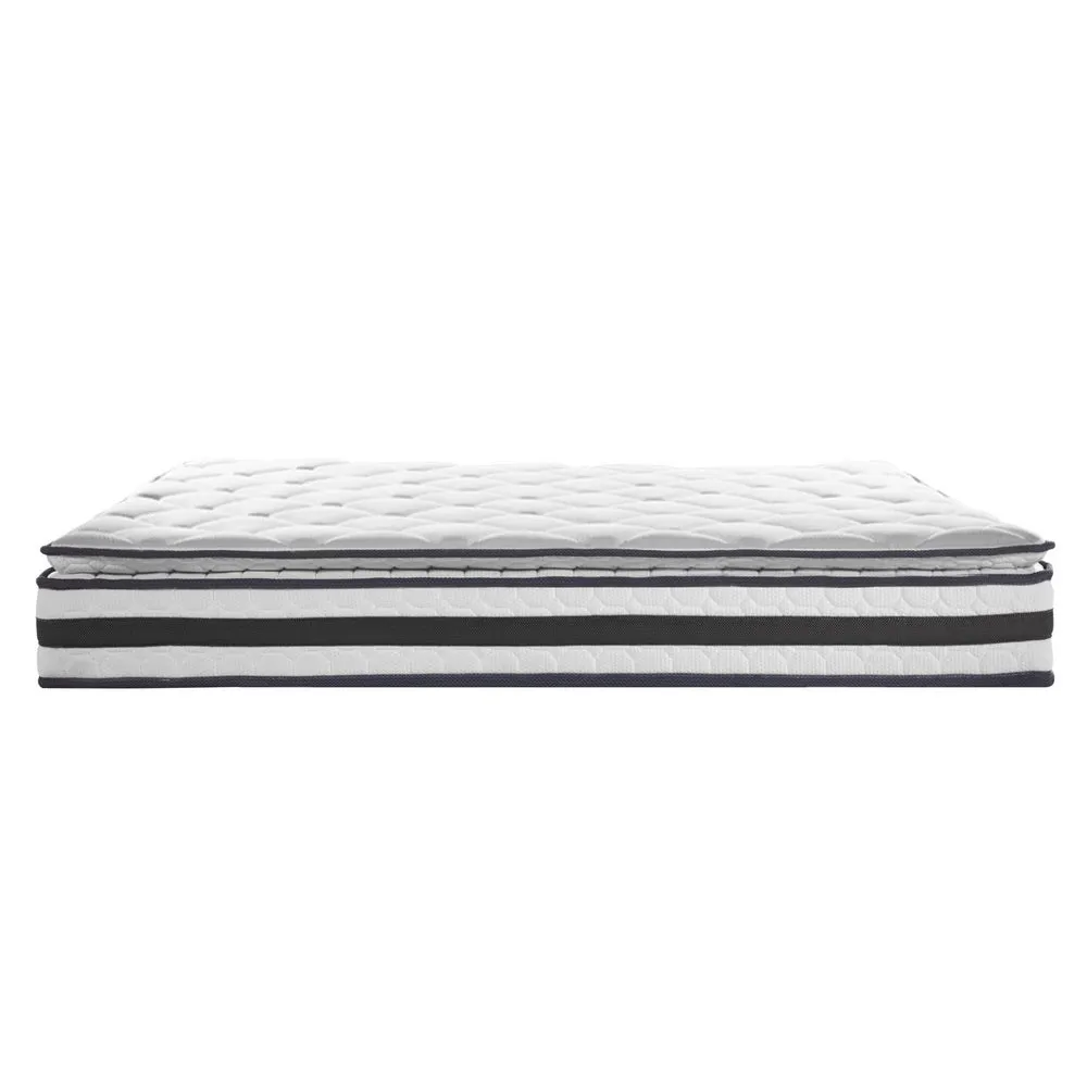 Medium-Firm 21cm Pillow Top King Mattress, Hypo-Allergenic - Giselle Bedding