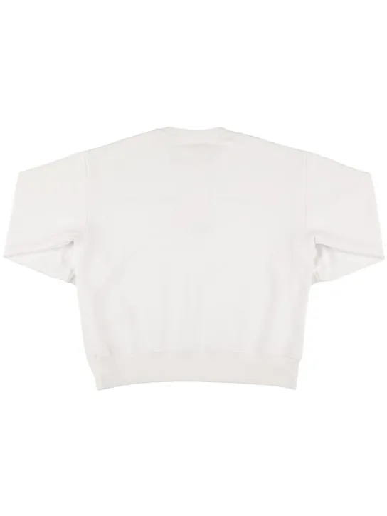 MM6 Maison Margiela   Cotton sweatshirt w/ patch 