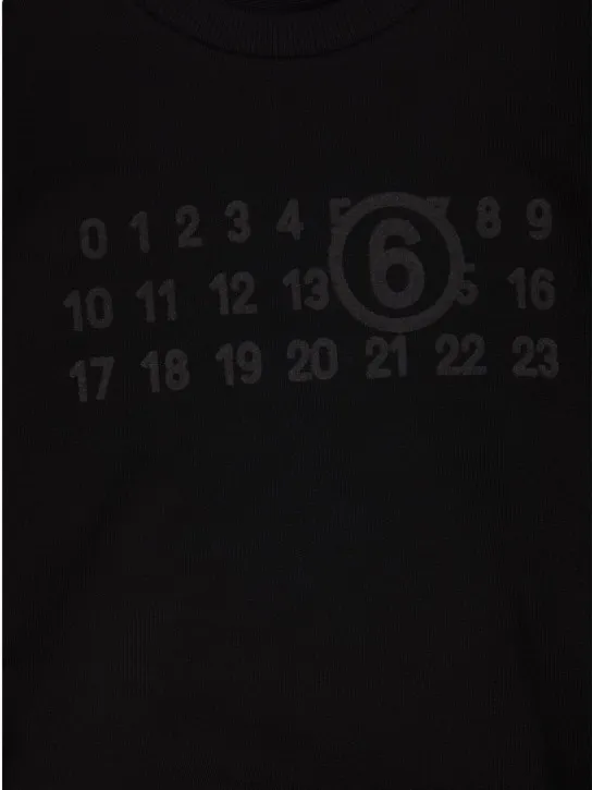 MM6 Maison Margiela   Printed cotton jersey sweatshirt 