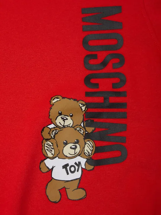 Moschino   Cotton crewneck sweatshirt 