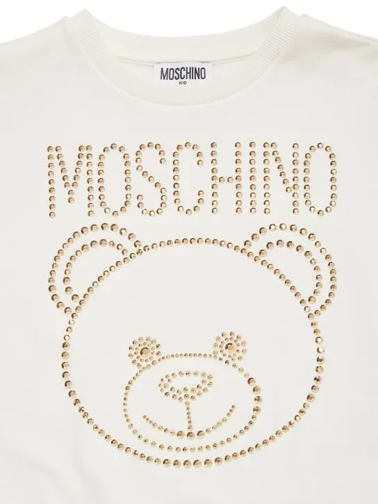 Moschino   Cotton crewneck sweatshirt 