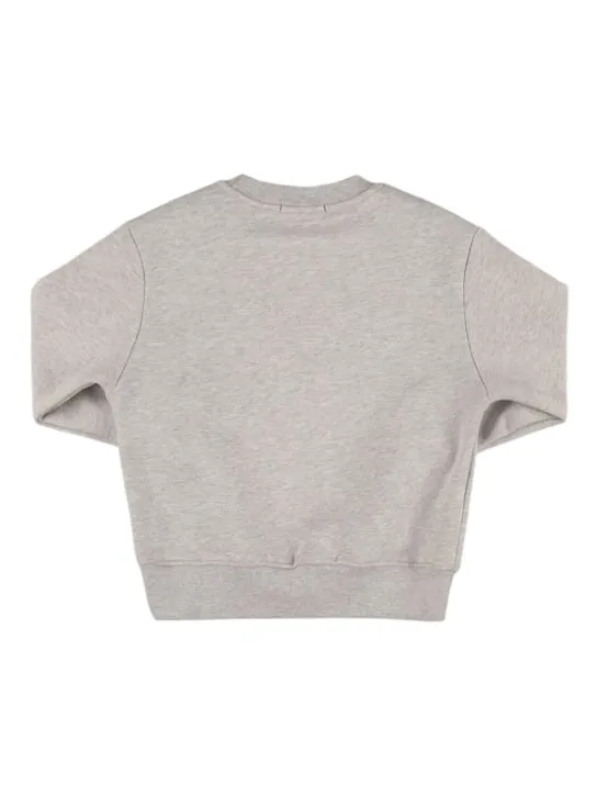 MSGM   Printed cotton sweatshirt 