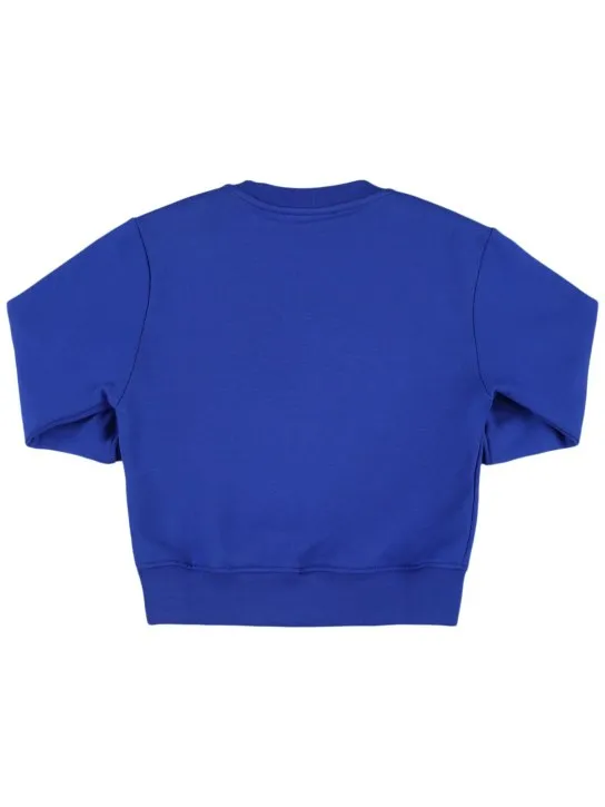 MSGM   Printed cotton sweatshirt 