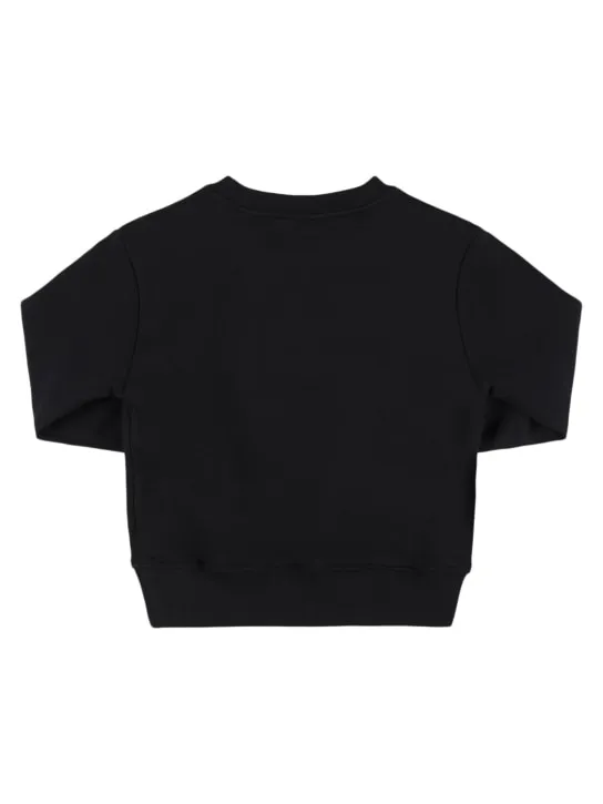 MSGM   Printed cotton sweatshirt 