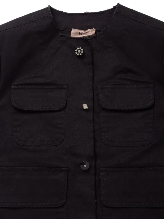 N°21   Cotton denim jacket 