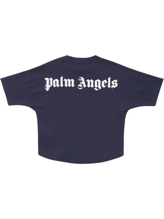 Palm Angels   Logo print cotton jersey t-shirt 