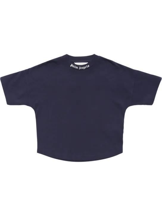 Palm Angels   Logo print cotton jersey t-shirt 