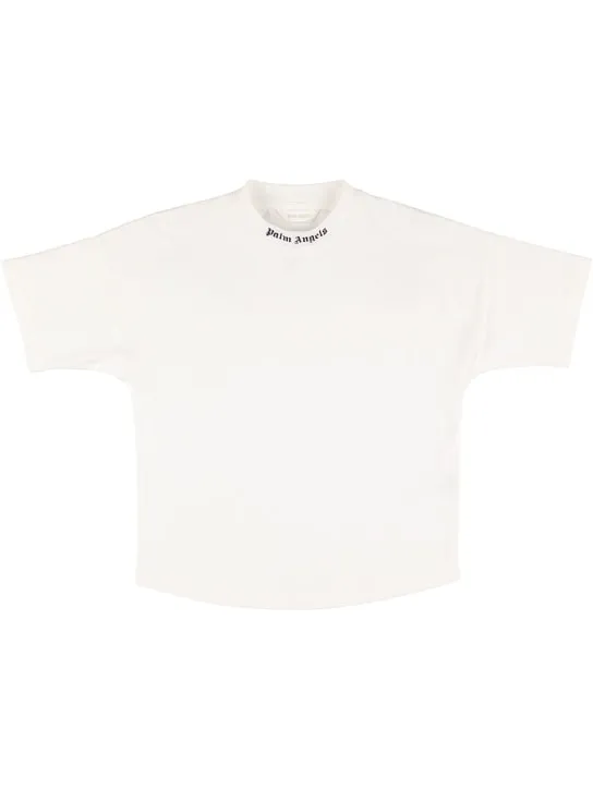 Palm Angels   Logo print cotton jersey t-shirt 