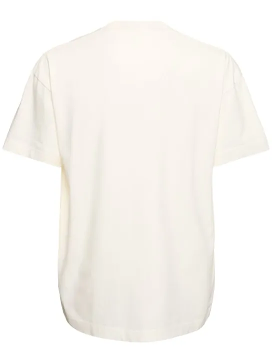Palm Angels   Neck logo cotton t-shirt 