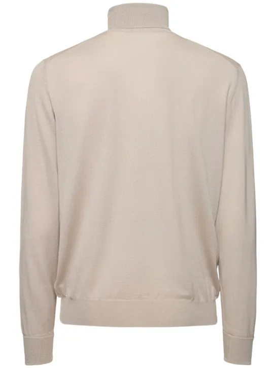 PT Torino   Superfine wool knit slim fit sweater 