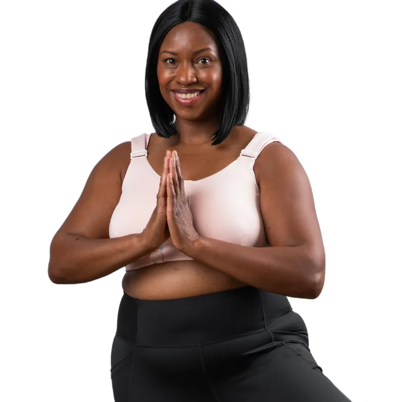 Rise Zip Bra - Eco Jersey