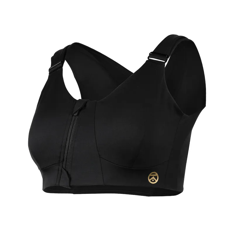 Rise Zip Bra - Eco Jersey