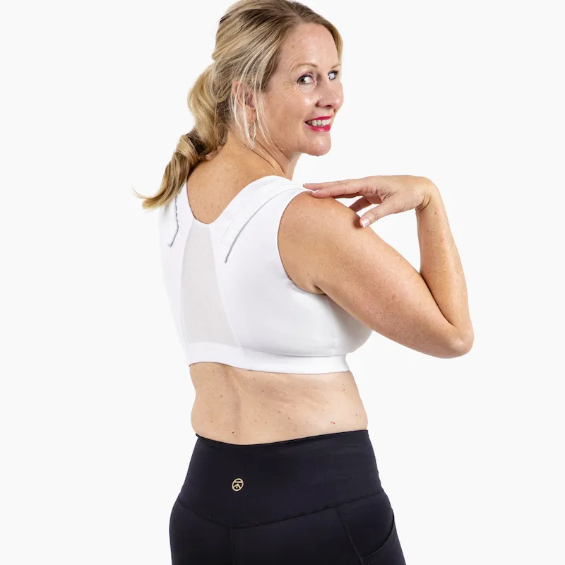 Rise Zip Bra - Eco Jersey