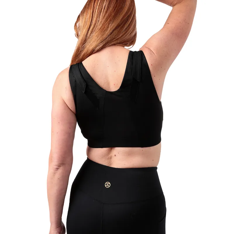 Rise Zip Bra - Eco Jersey