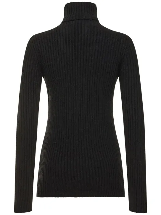Saint Laurent   Maille wool &amp; cashmere knit sweater 