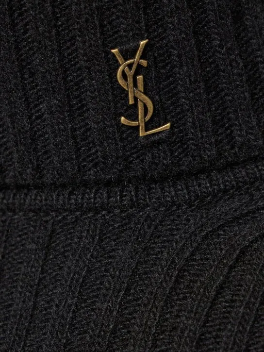 Saint Laurent   Maille wool &amp; cashmere knit sweater 