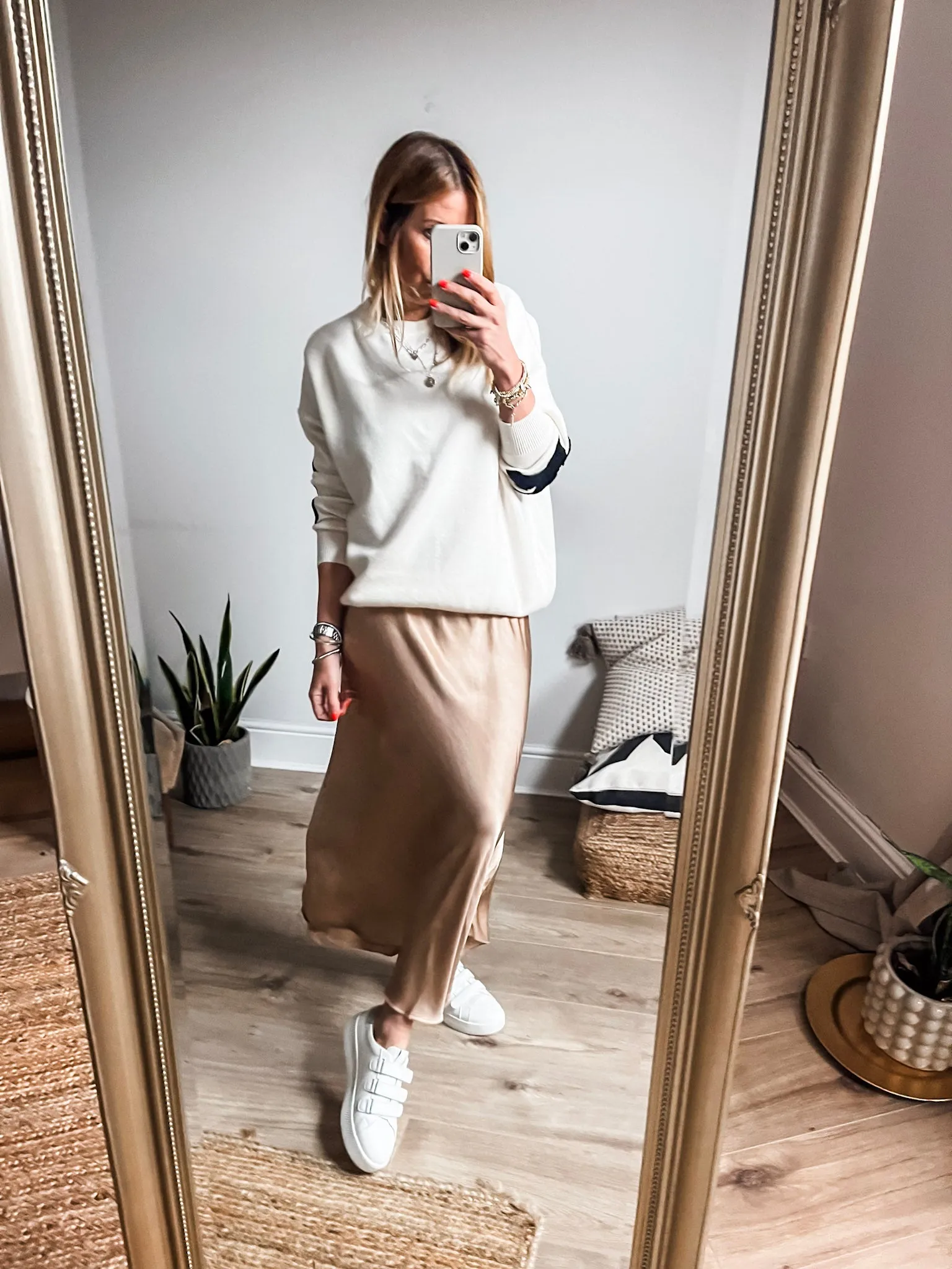 Satin Skirt