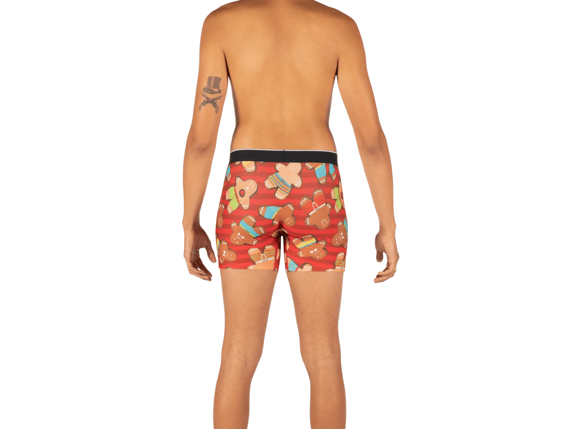 SAXX Volt Boxer Brief - Gingerbread Bros - SXBB29 GBB
