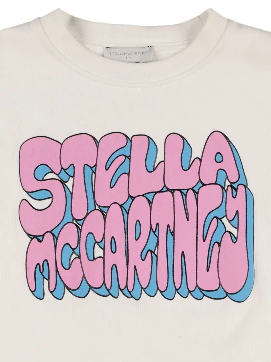 Stella McCartney Kids   Printed cotton sweatshirt 