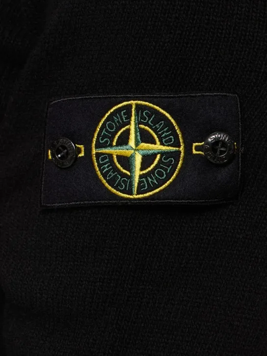 Stone Island   Wool blend crewneck sweater 