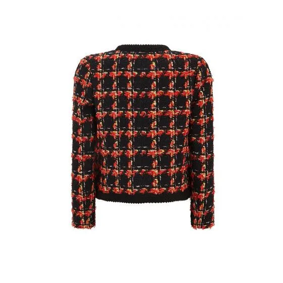 Tailored Check Tweed Jacket