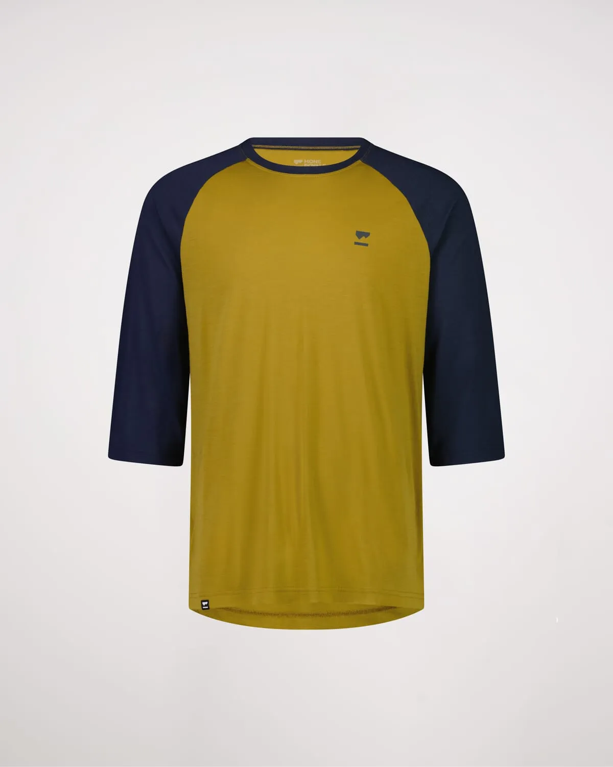 Tarn Merino Shift Raglan 3/4 - Cumin / Midnight