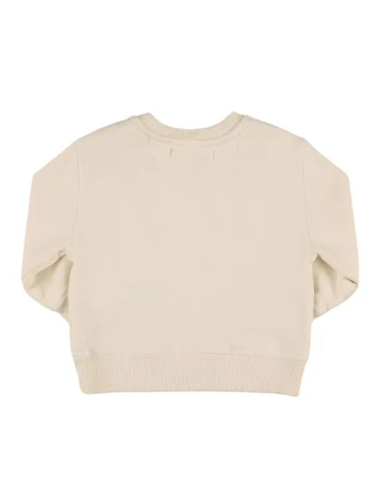 The New Society   Printed cotton sweatshirt 