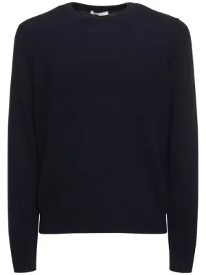 The Row   Benji cashmere crewneck sweater 