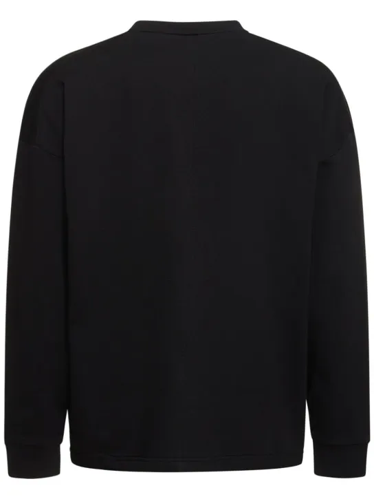 The Row   Ezan cotton crewneck sweatshirt 