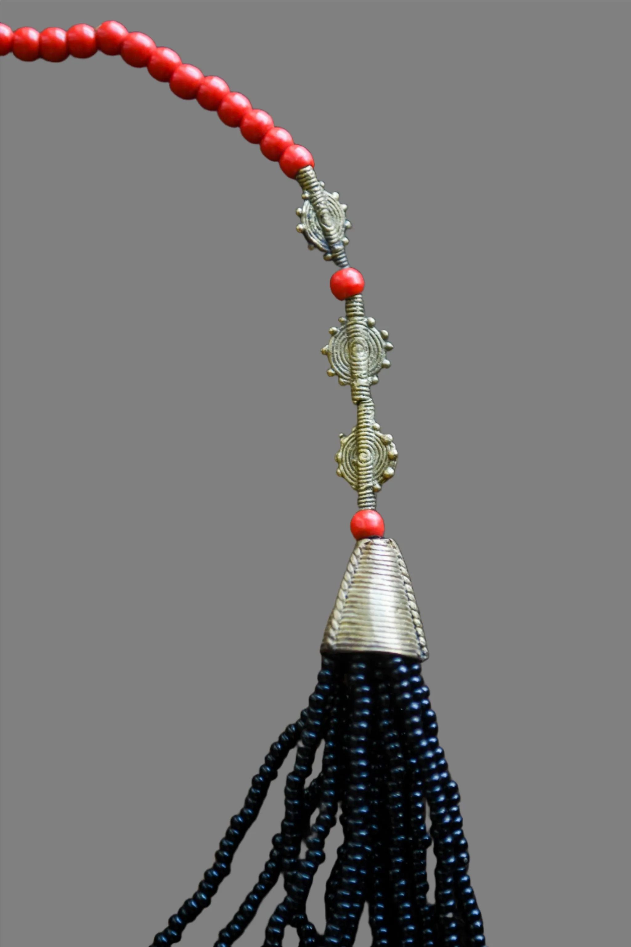 Tribal Beaded, African Necklace