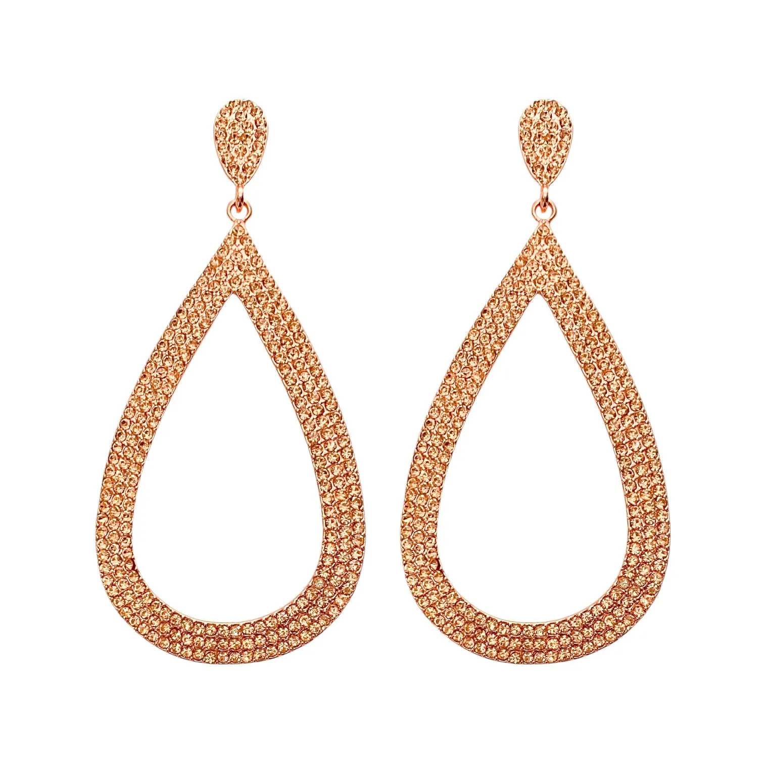 Tula Earrings - Peach