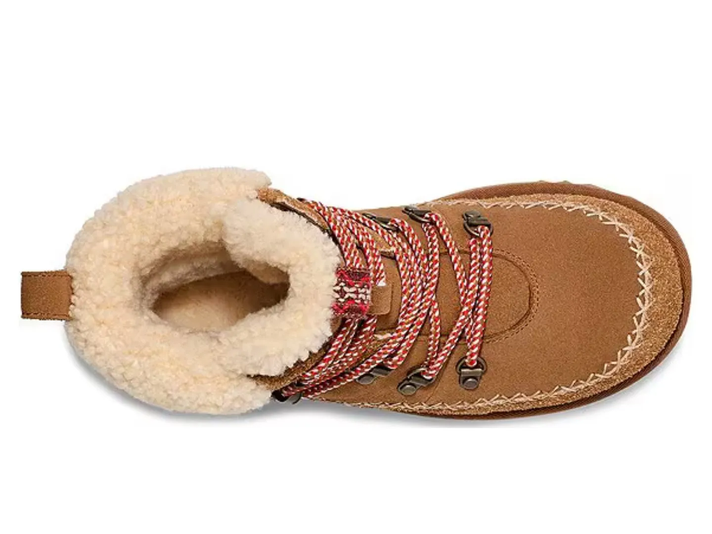 Ugg: Classic Alpine Lace Up in Chestnut