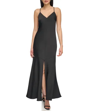 V-Neck Maxi Slip Dress