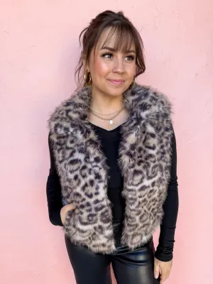 Want You Around Faux Fur Vest