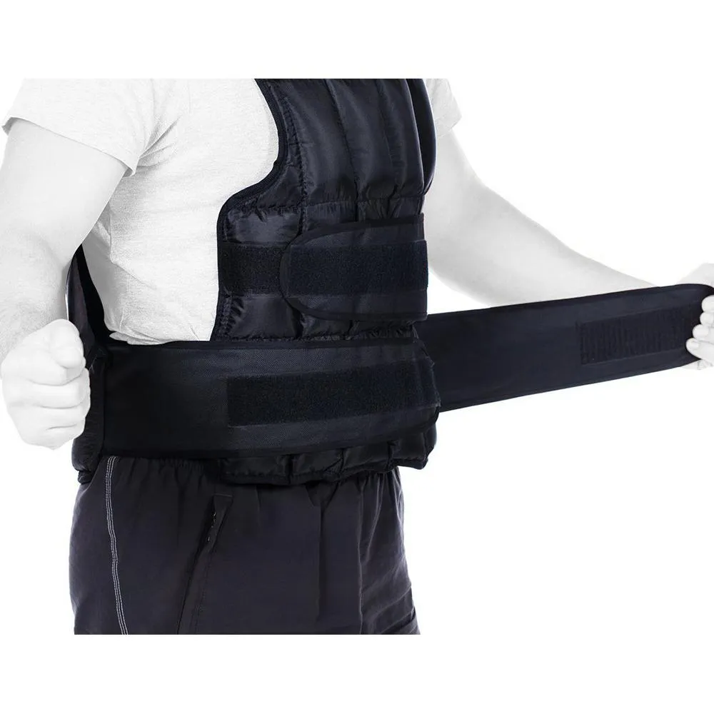 Weighted Vest 15Kg Black