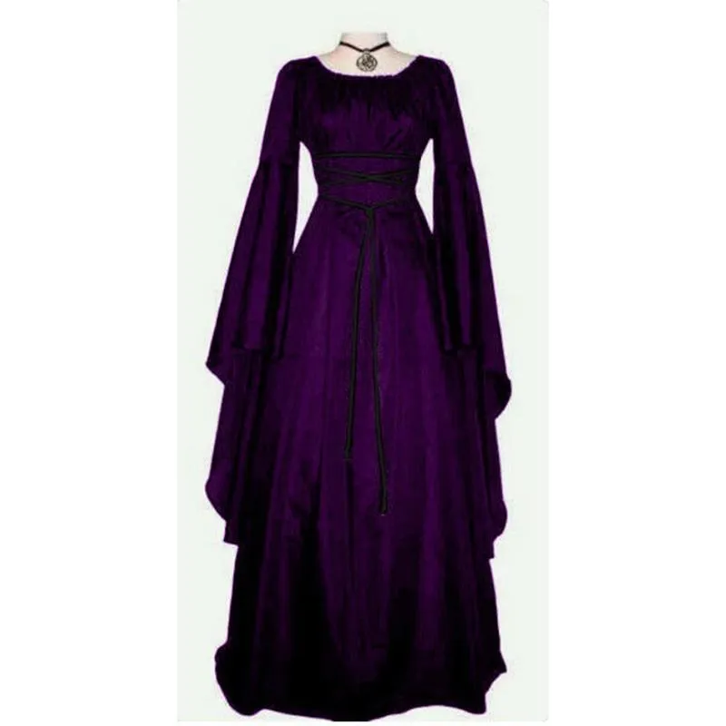 Women Halloween solid color front strappy lace up party dresses