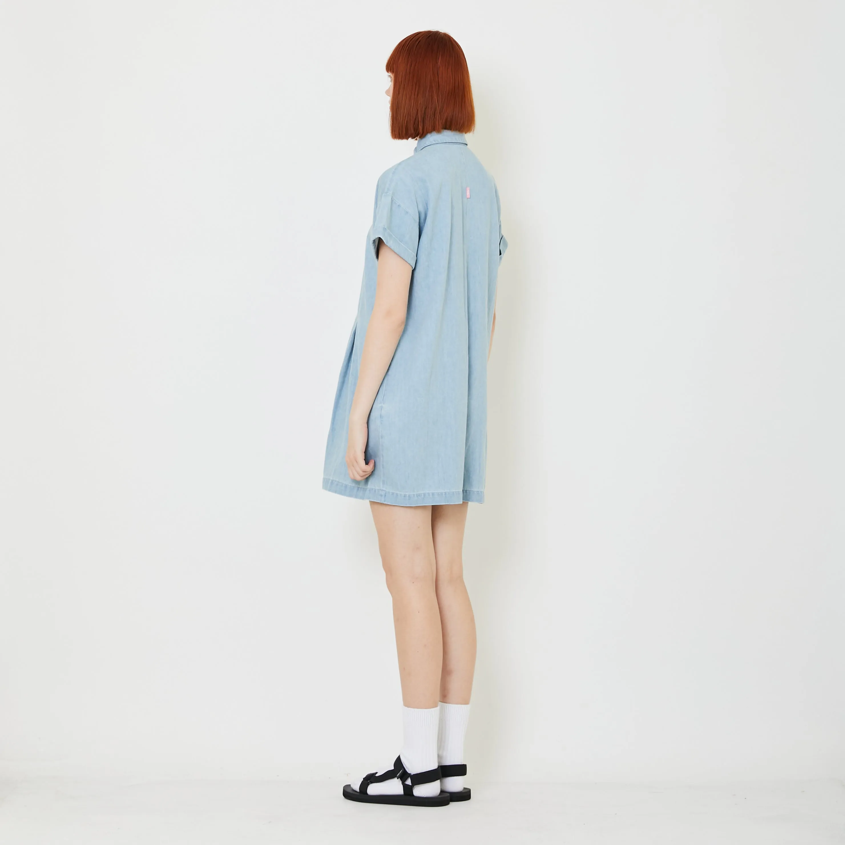 Women Jumpsuit - Light Blue - SW2409141A