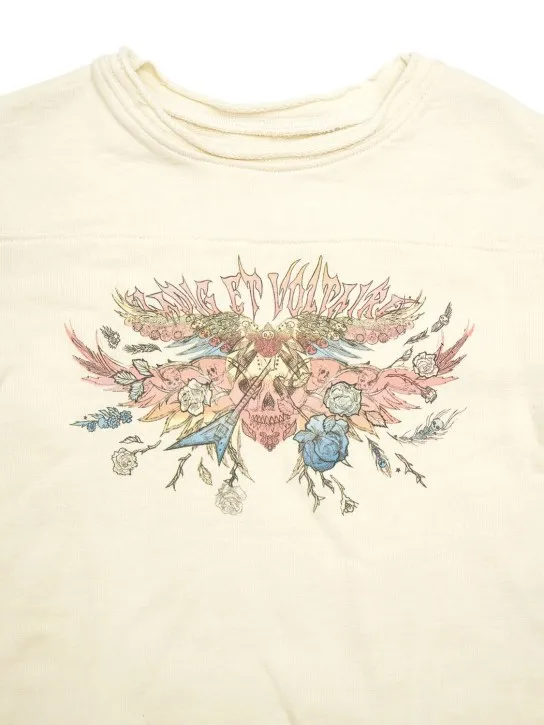 Zadig&amp;Voltaire   Printed cotton sweatshirt 