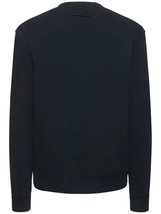 Zegna   Cotton crewneck sweatshirt 